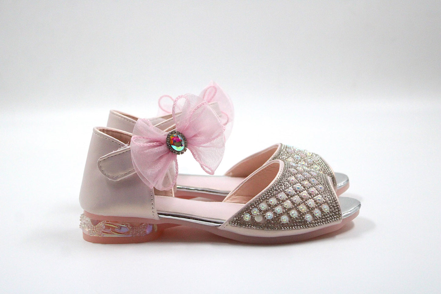 Girl pink premium sandal by Ket kids