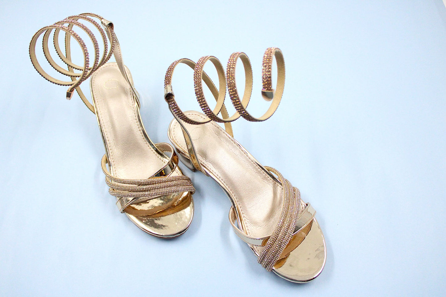 Girls gold party heel by Ket kids