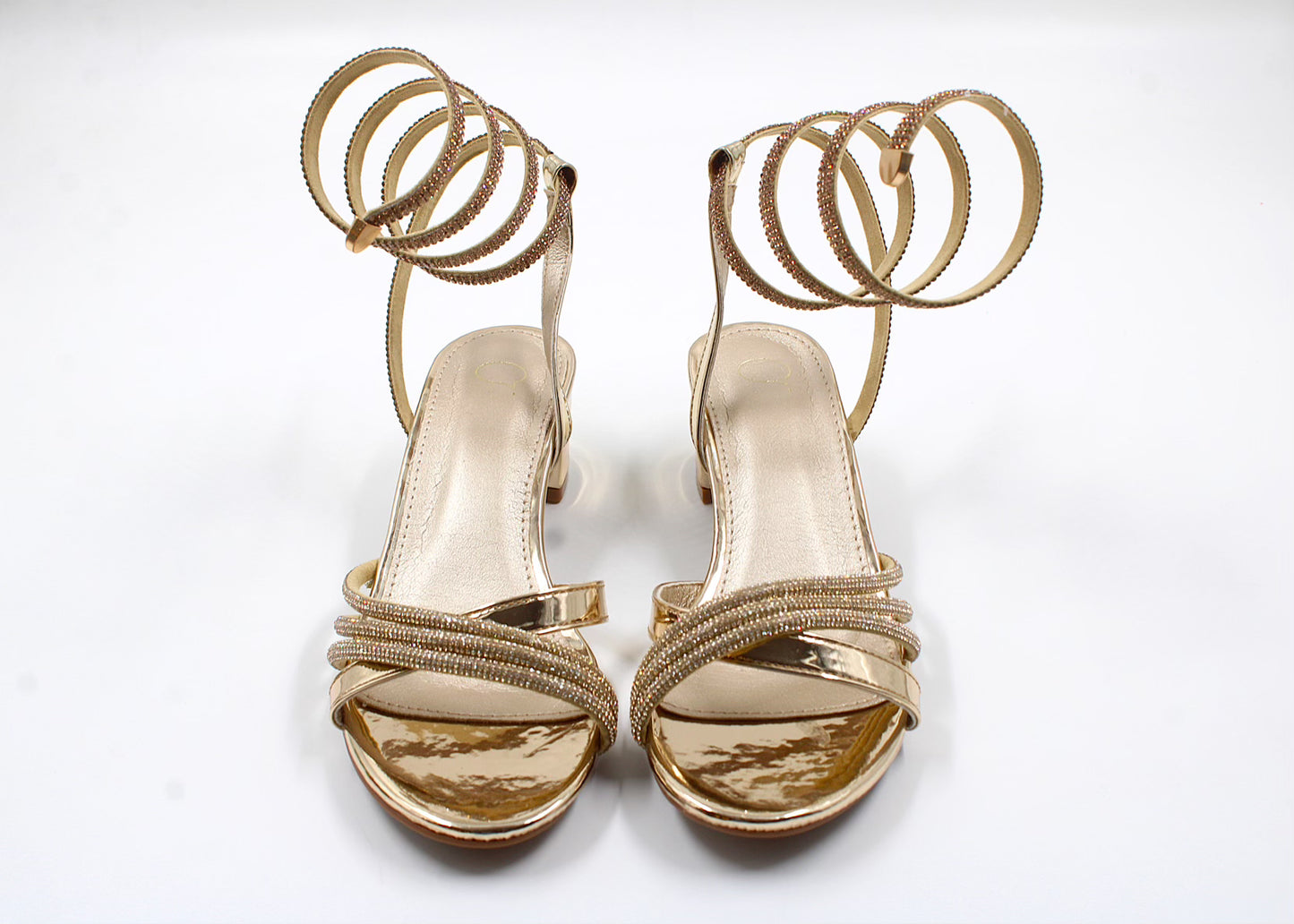 Girls gold party heel by Ket kids