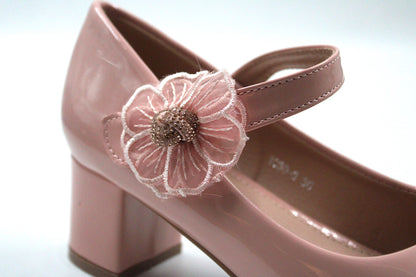 Girls pink luxurious heel by Ket kids