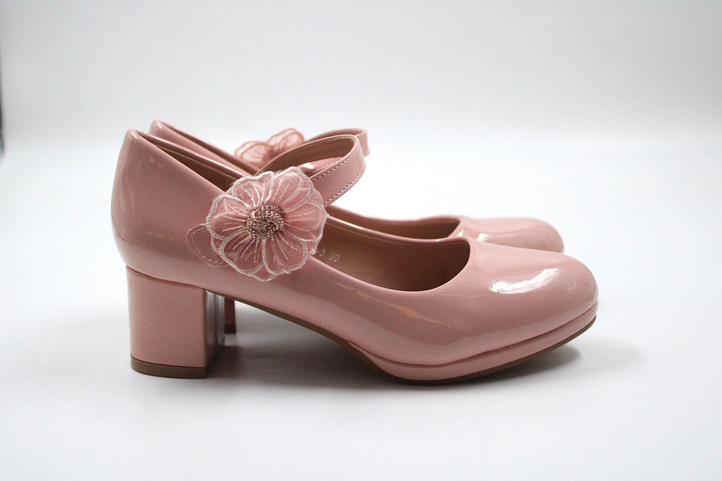 Girls pink luxurious heel by Ket kids