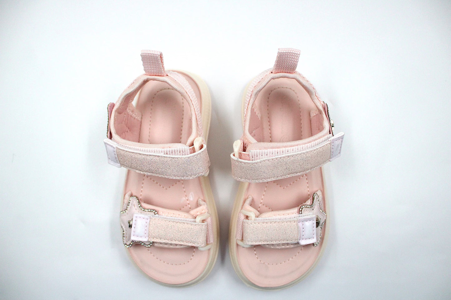 Girls pink comfortable sandal by Ket kids
