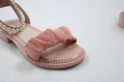 Girls pink glamorous sandal by Ket kids