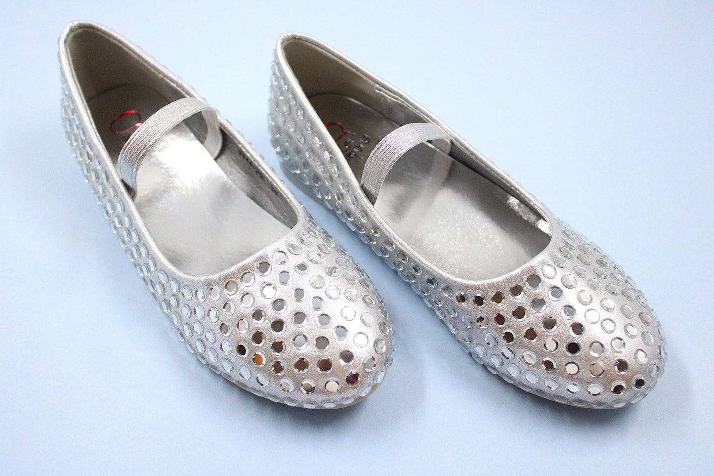 Girls silver radiant ballerina by Ket kids