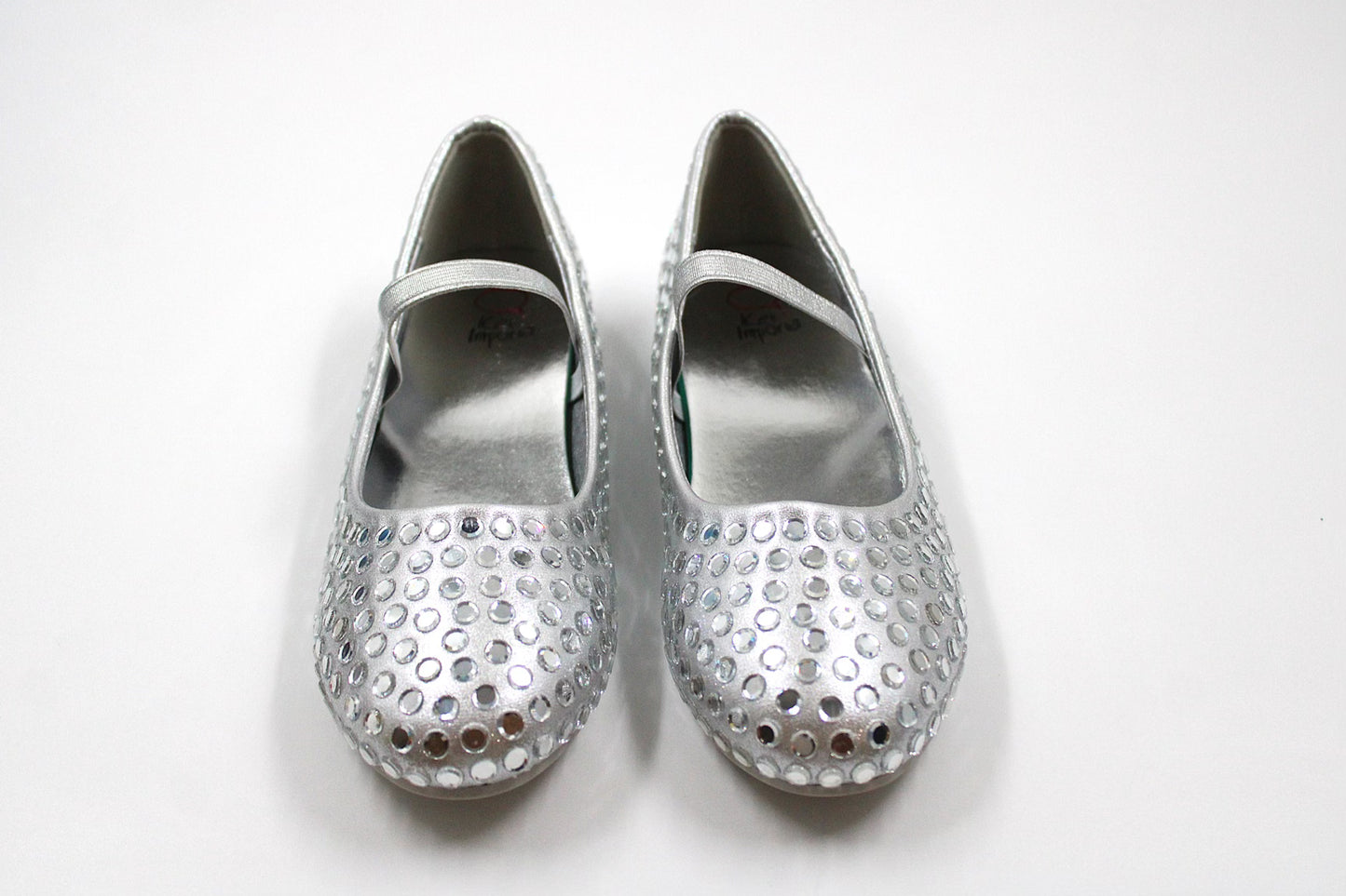 Girls silver radiant ballerina by Ket kids