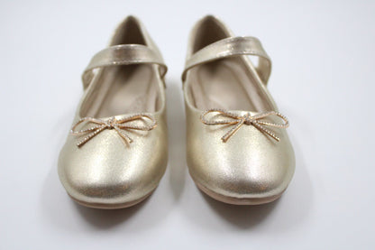 Girl golden festive ballerina by Ket kids