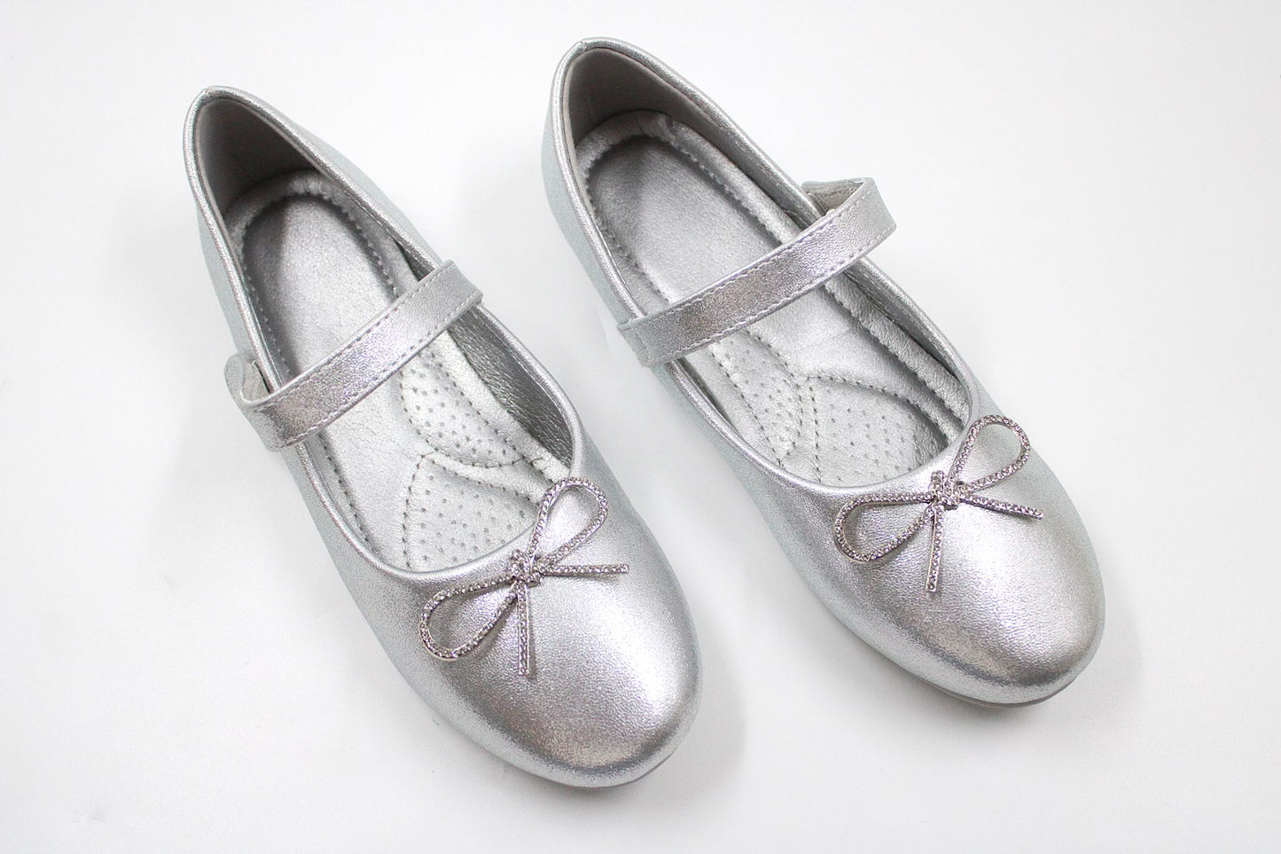 Girl silver festive ballerina by Ket kids