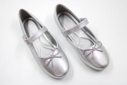 Girl silver festive ballerina by Ket kids
