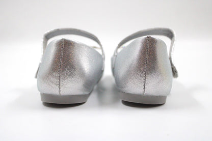 Girl silver festive ballerina by Ket kids