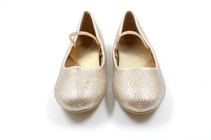 Girl golden dazzling ballerina by Ket kids