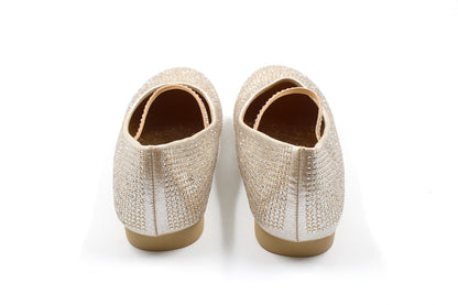 Girl golden dazzling ballerina by Ket kids