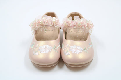 Girl pink floral ballerina by Ket kids