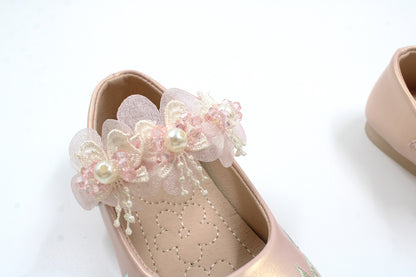Girl pink floral ballerina by Ket kids