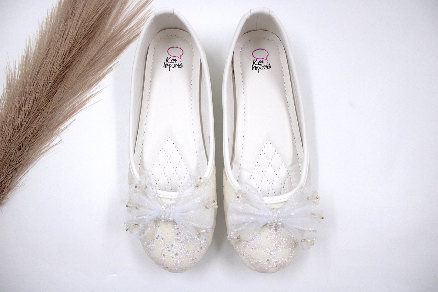 Girl white graceful ballerina by Ket kids