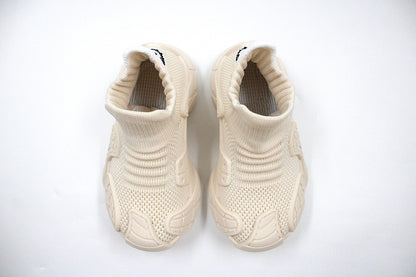 Boys white chic sneakers by ket kids