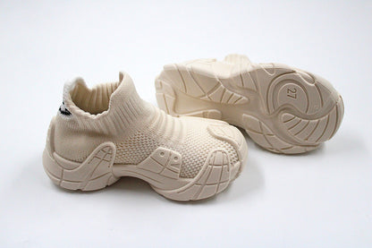 Boys white chic sneakers by ket kids