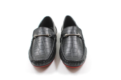 boys black classic loafer by ket kids