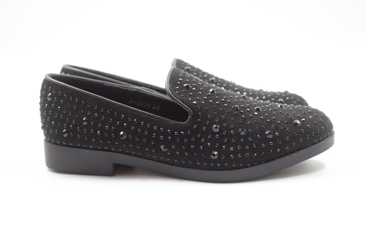 Boys black festive loafer by Ket kids