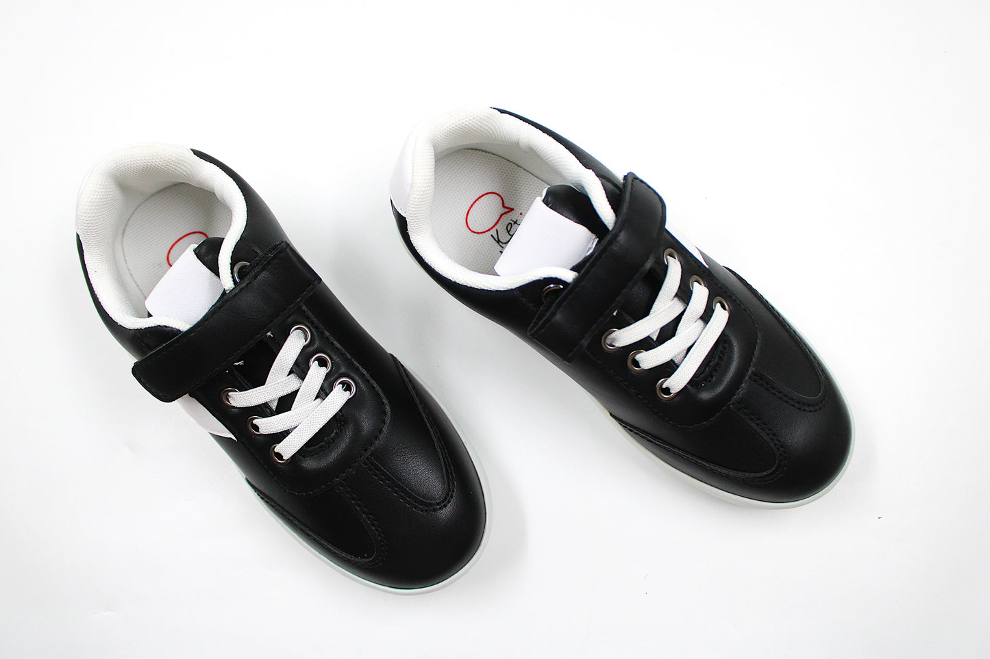 Boys black casual sneaker by Ket kids
