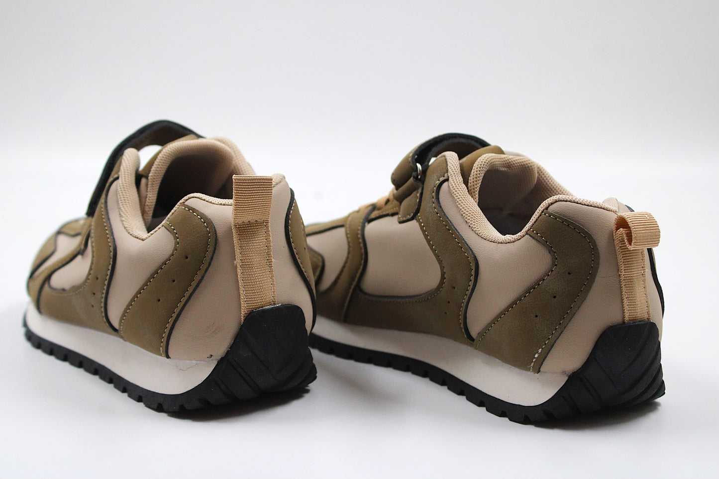 Boys khaki casual sneakers by Ket kids