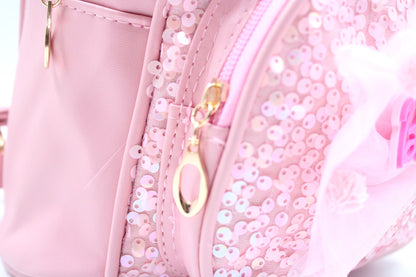Sparkle bunny barbie backpack by Ket kids