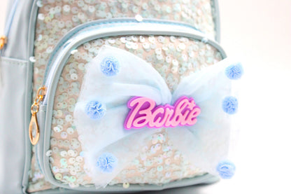 Sparkle bunny barbie backpack by Ket kids