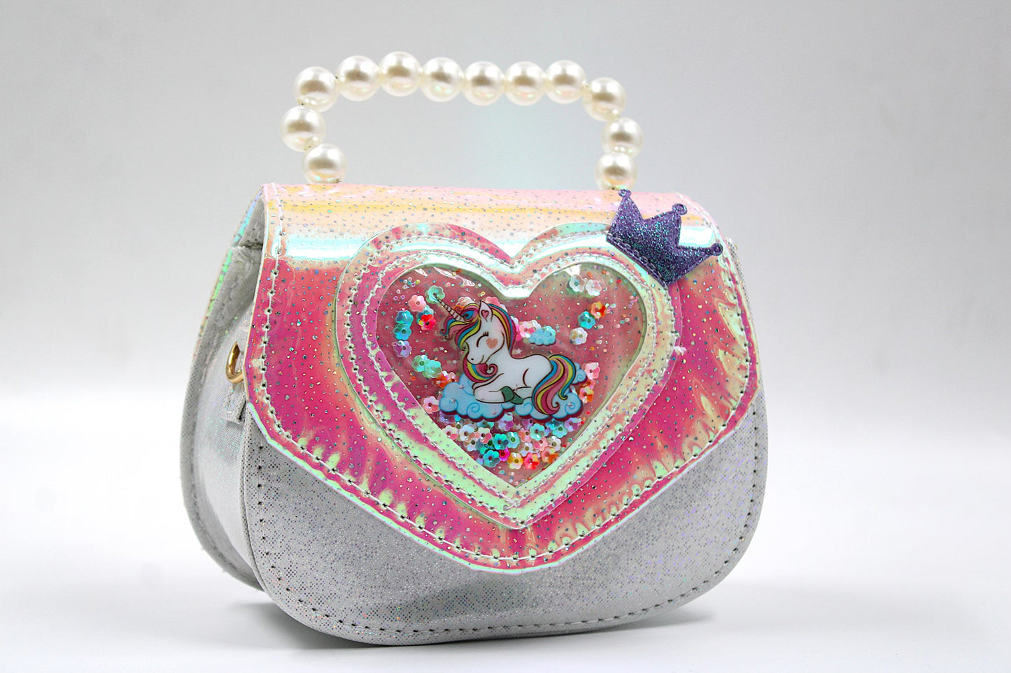 Girls unicorn sling purse by Ket kids