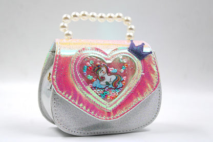 Girls unicorn sling purse by Ket kids