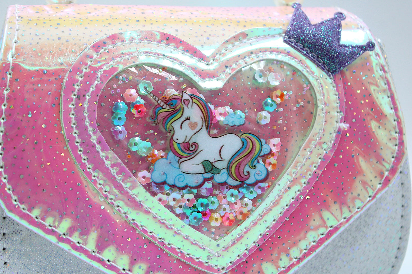 Girls unicorn sling purse by Ket kids