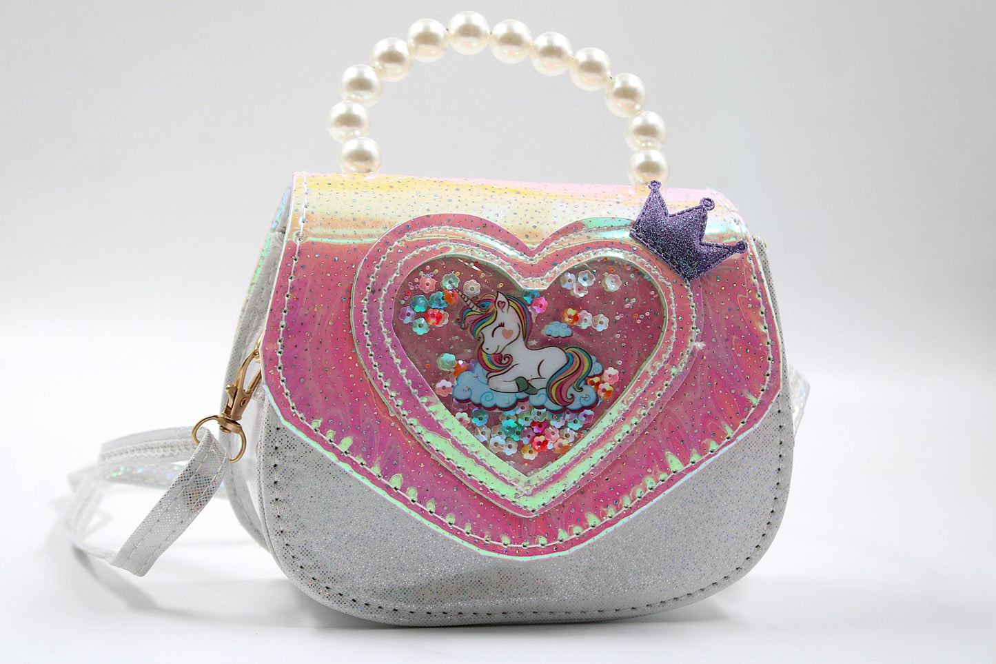 Girls unicorn sling purse by Ket kids