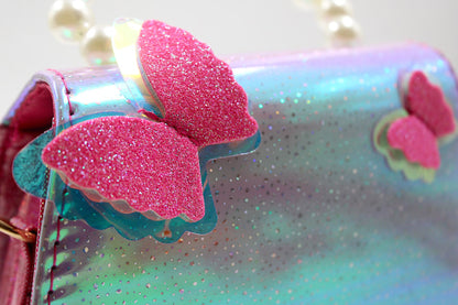 Girls butterfly sling purse by Ket kids