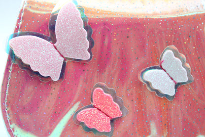 Girls butterfly sling purse by Ket kids