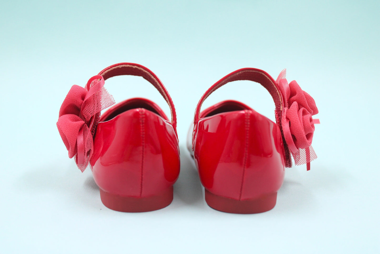 Girls red glossy blush ballerina by ket kids