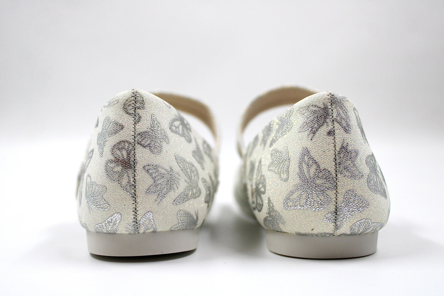 Girls white butterfly ballerina by ket kids