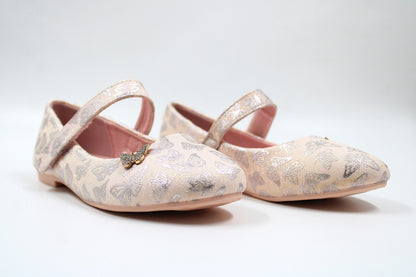 Girls pink butterfly ballerina by ket kids