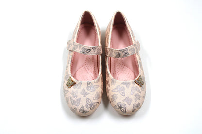 Girls pink butterfly ballerina by ket kids