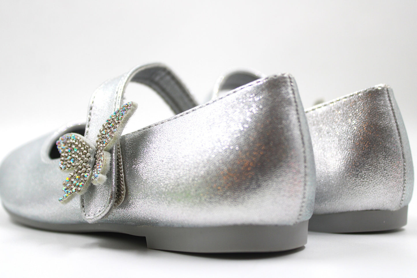 Girls silver classic ballerina by ket kids