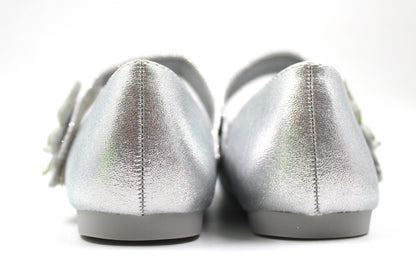 Girls silver classic ballerina by ket kids