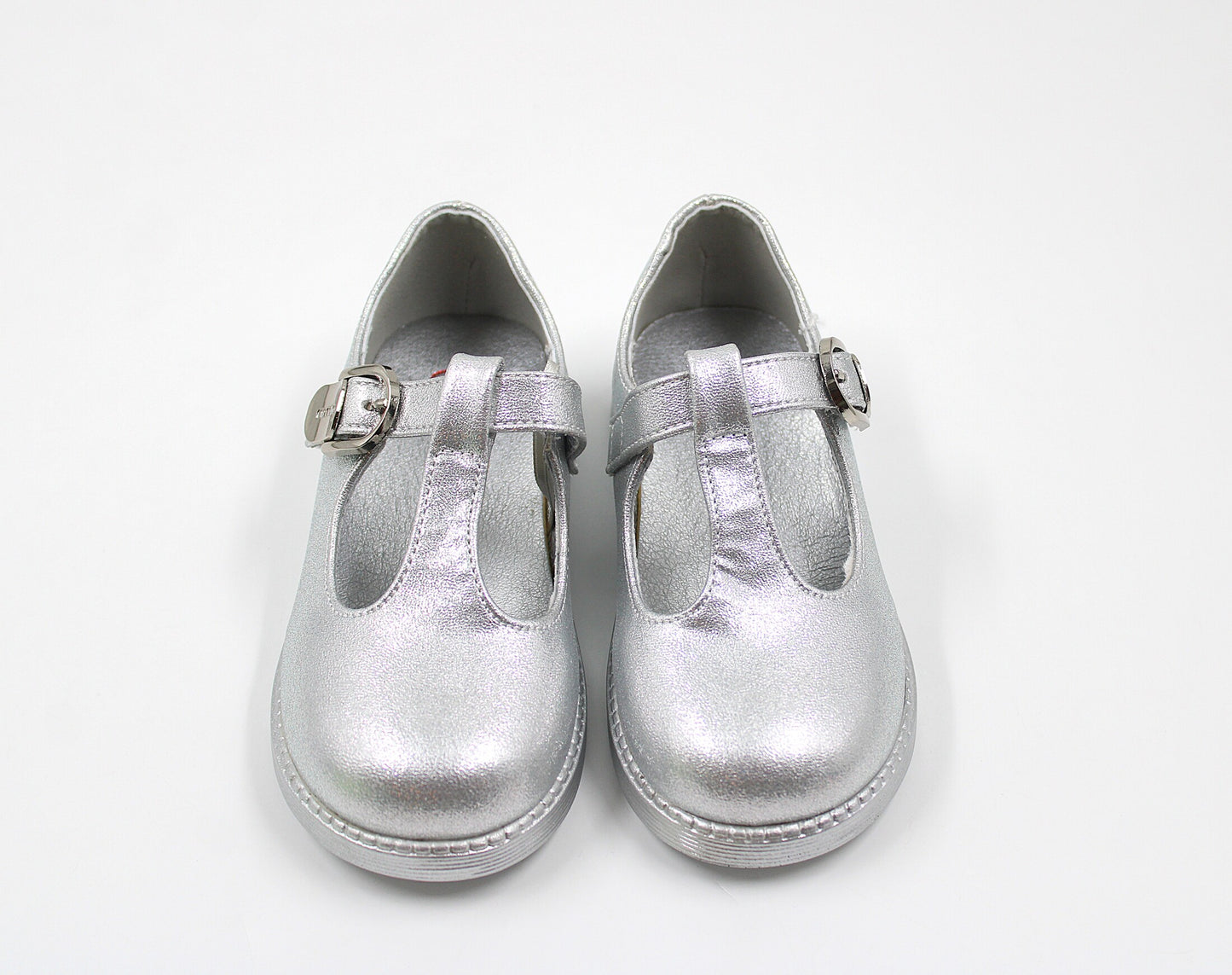 Girls silver casual ballerina by ket kids