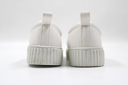 girls white butterly sneaker by ket kids