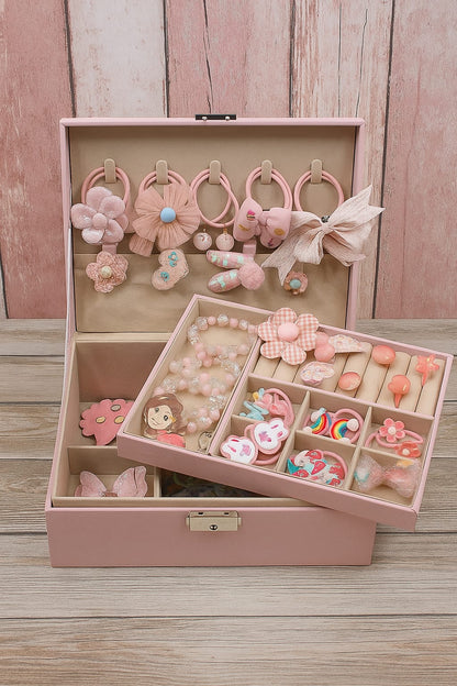 Royal Treasure Box with accessories- Pink